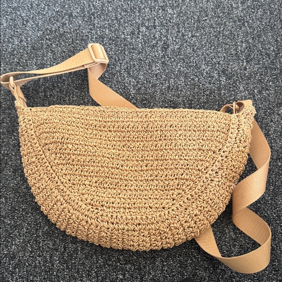 Uniqlo Handbags - Uniqlo Rattan Crescent Bag - Excellent Condition